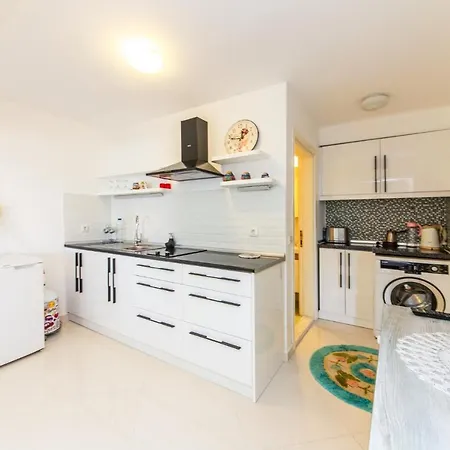 Sleek House With Garden Right By Sea In Bodrum Karabağ
